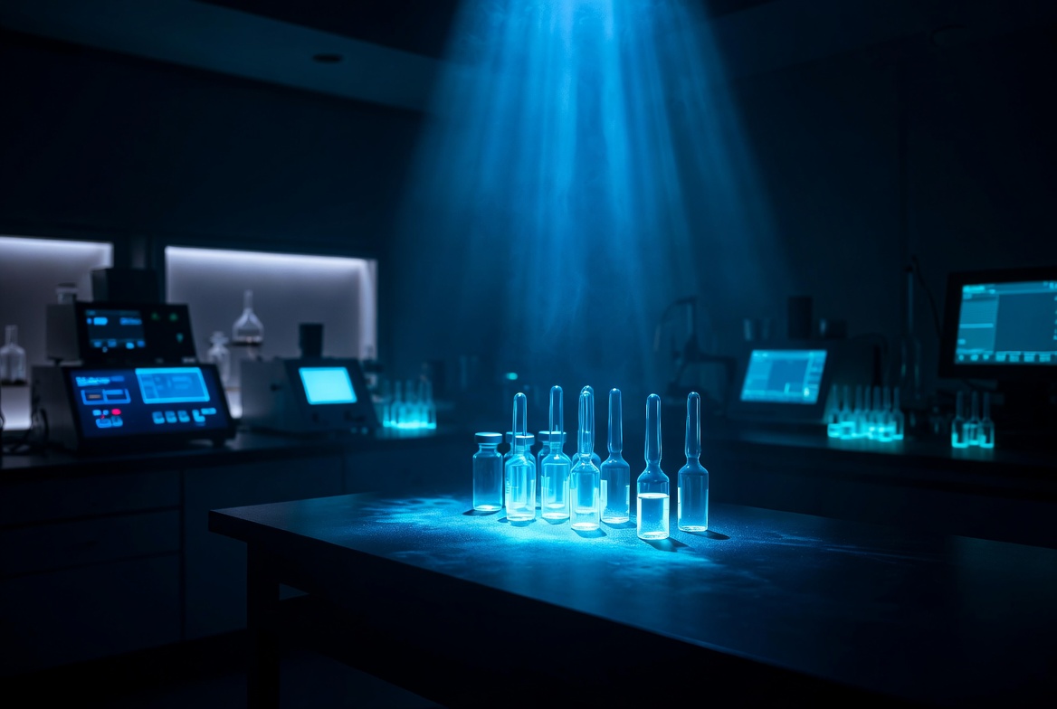 Laboratory COA verification and peptide purity testing equipment — Titanborn Research